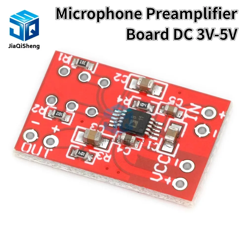 SSM2167 Microphone Preamplifier Board DC 3V-5V Low Noise COMP Compression Module Mono Amplifier Audio Sound Board