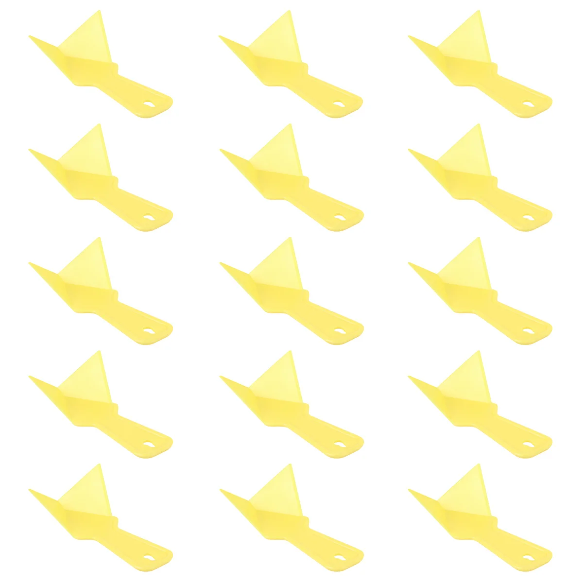 

15Pcs Drywall Corner Tool Plastic Handle Comfortable Grip for Home Decoration Woodworking Drywall Corner Scraper Cleaner