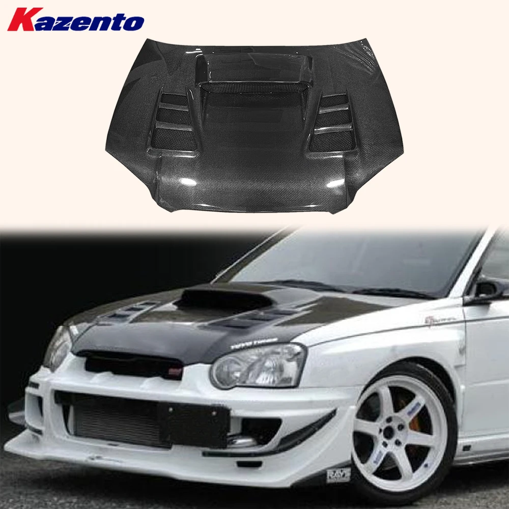 

For Subaru Impreza GD 2004-05 WRX STI Carbon VR Style Front Vented Cooling Hood( Ocean freight is favorable, welcome to inqury)