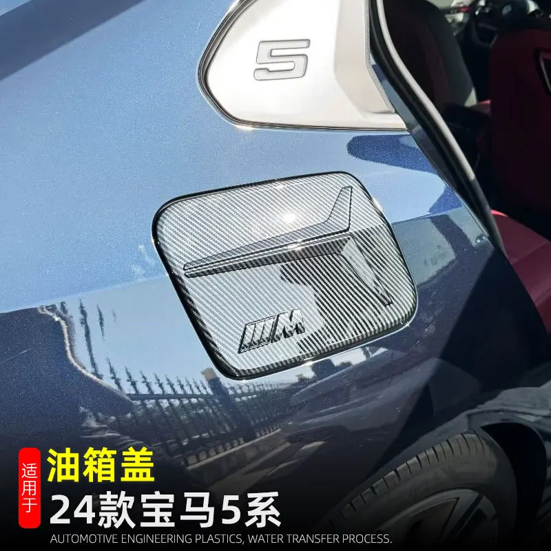 

Fuel Filler Cap Tank Oil Petrol Cover For BMW 5 Series G60 2024 + Car Styling Protector Decoration Accessories Exterior Sticker