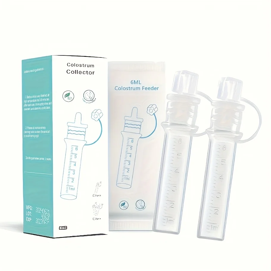 kit-de-coleta-de-colostro-2-pcs-6ml-coletor-de-colostro-a-prova-de-vazamentos-coletor-de-leite-materno-reutilizavel-resistente-ao-calor-e-ao-congelamento