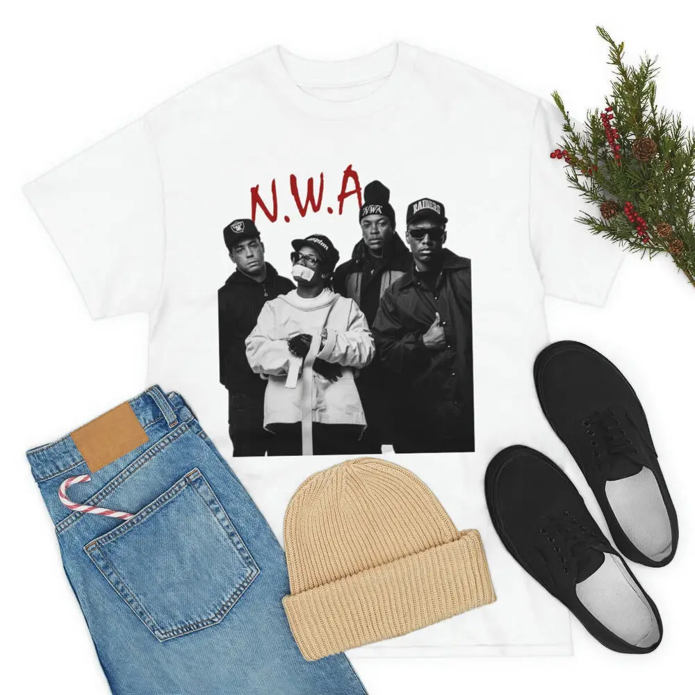 NWA Unisex T Shirt Easy E T-Shirt N.W.A Rap Merch Dr. Dre Shirt