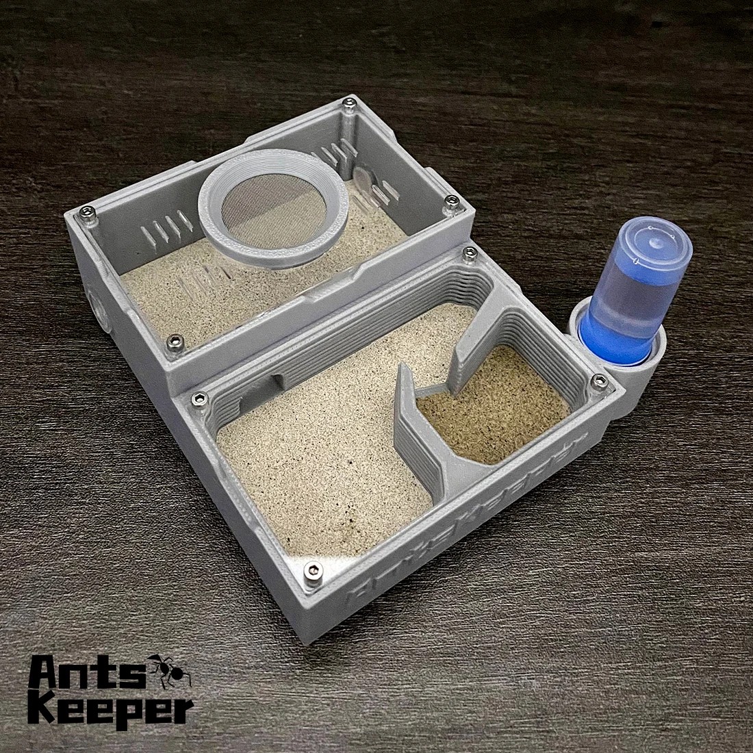 【One Section】Flat Ant Farm for Ants keeper , Ant Hill Ant House Nest for Small and Middle Ants Colony , Dry Wet Separated