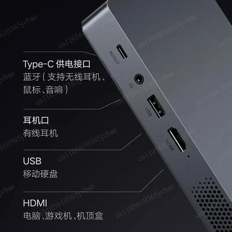 Laser Projector Light Source Configuration, Clear and Durable Imaging, Excellent Color for Daily Viewing