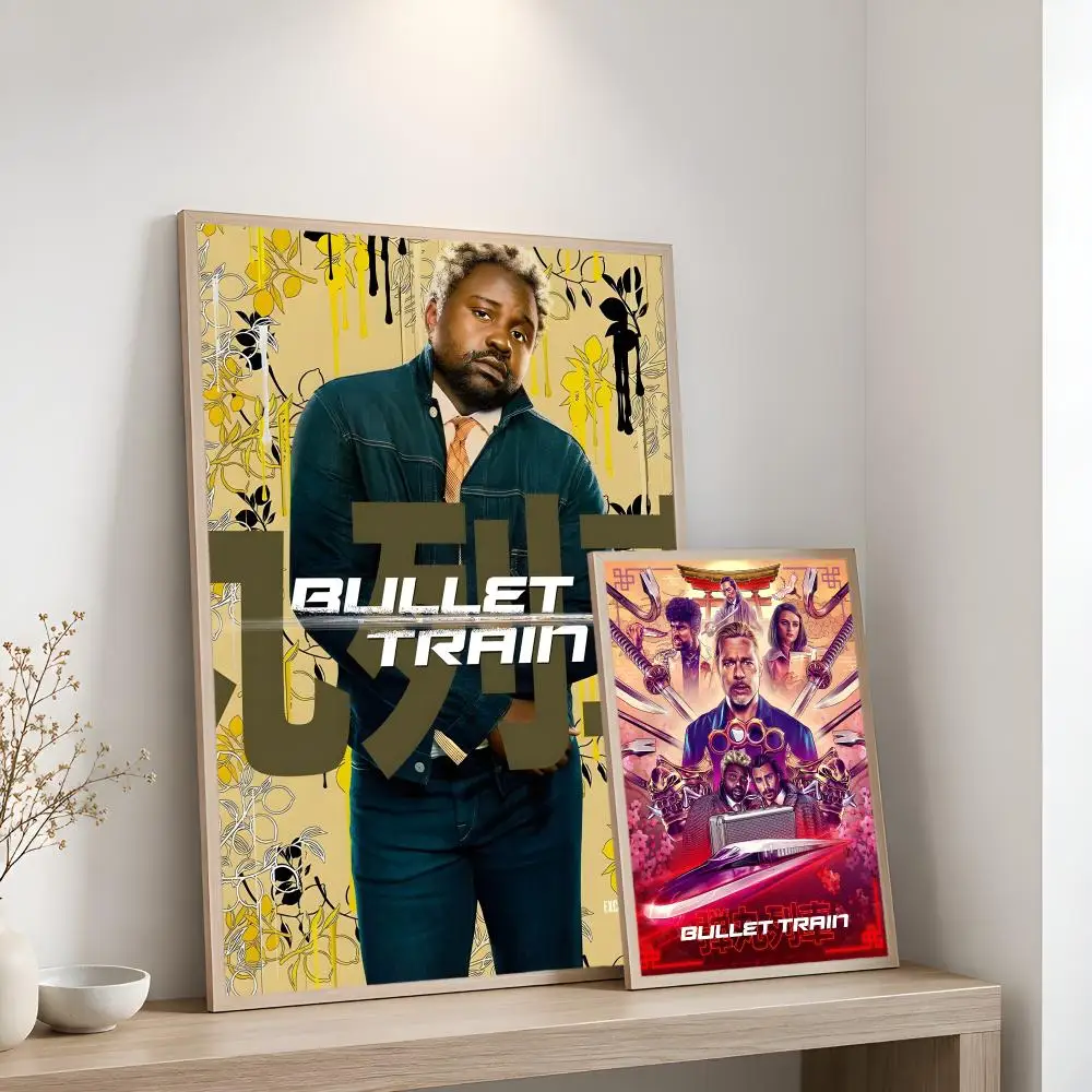 Bullet Train Poster Home Artwork For Living Room Bedroom Office Dorm Apartment Gift