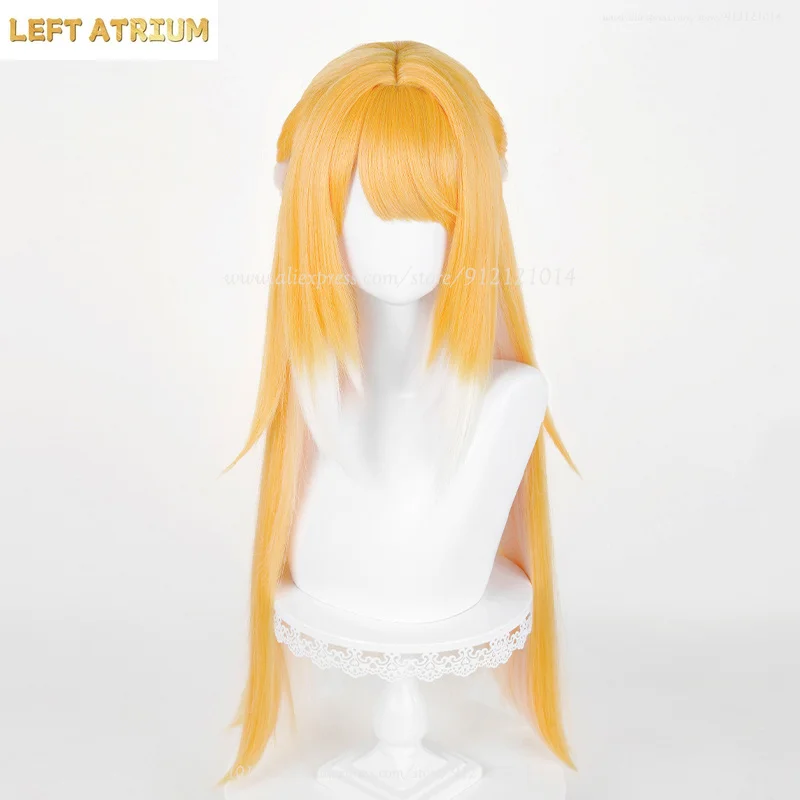 ZZZ Ju Fufu Cosplay Wig Orange White Mixed 72cm Wigs For Women Cosplay Anime Wig Heat Resistant Synthetic Hair Halloween view 3
