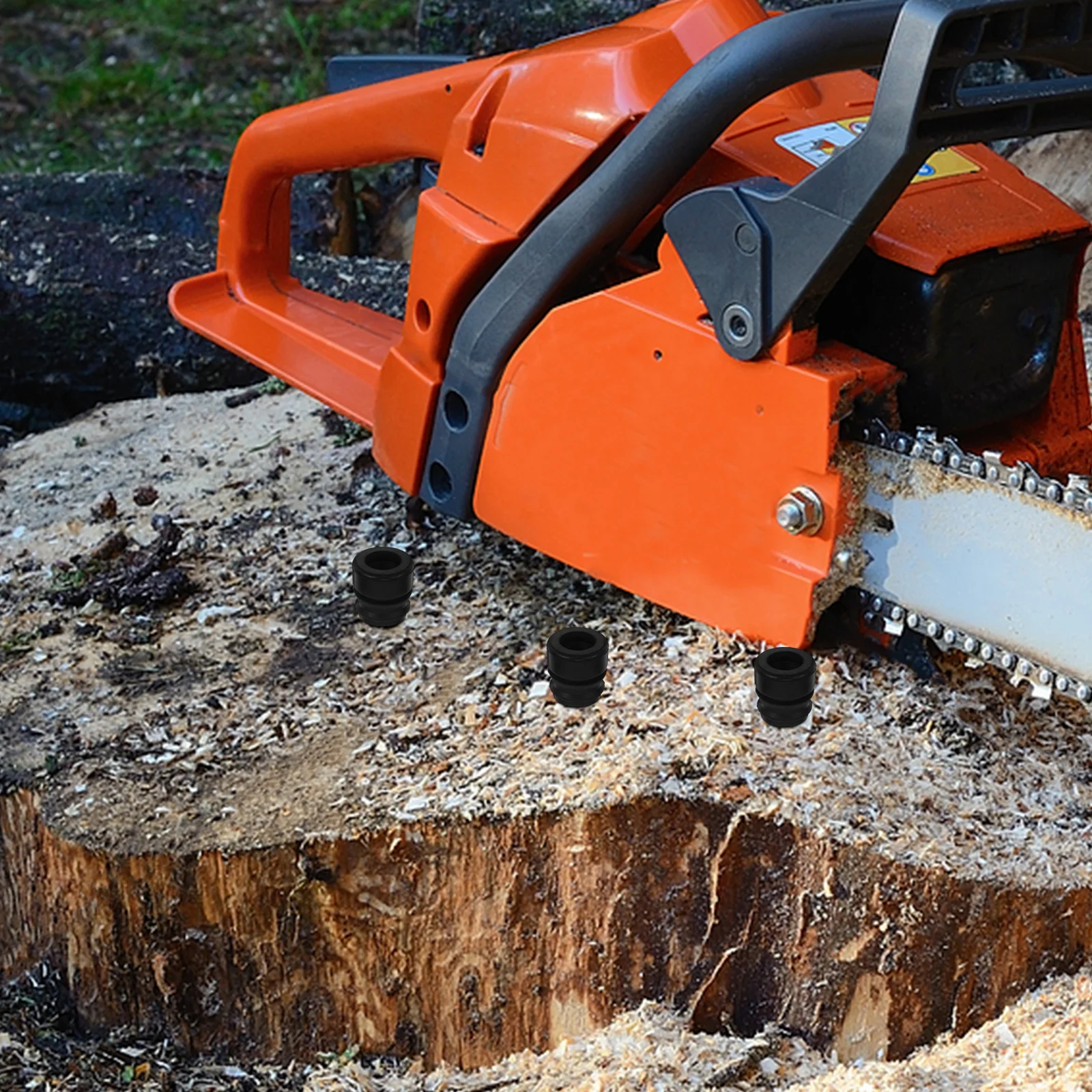 

Oil Saw Vibration Dampener Rubber Pads for Chainsaw Handle Replacement Parts Damping Block Mount Set Chainsaw