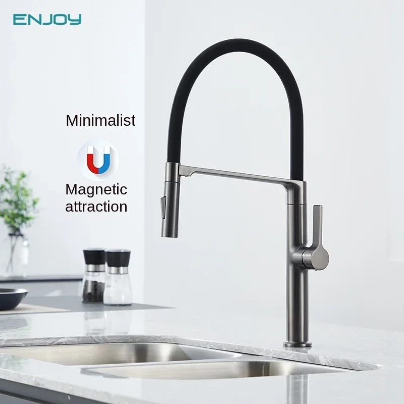 

Innovative Magnetic Faucet for Hot and Cold Water Sink in Kitchen