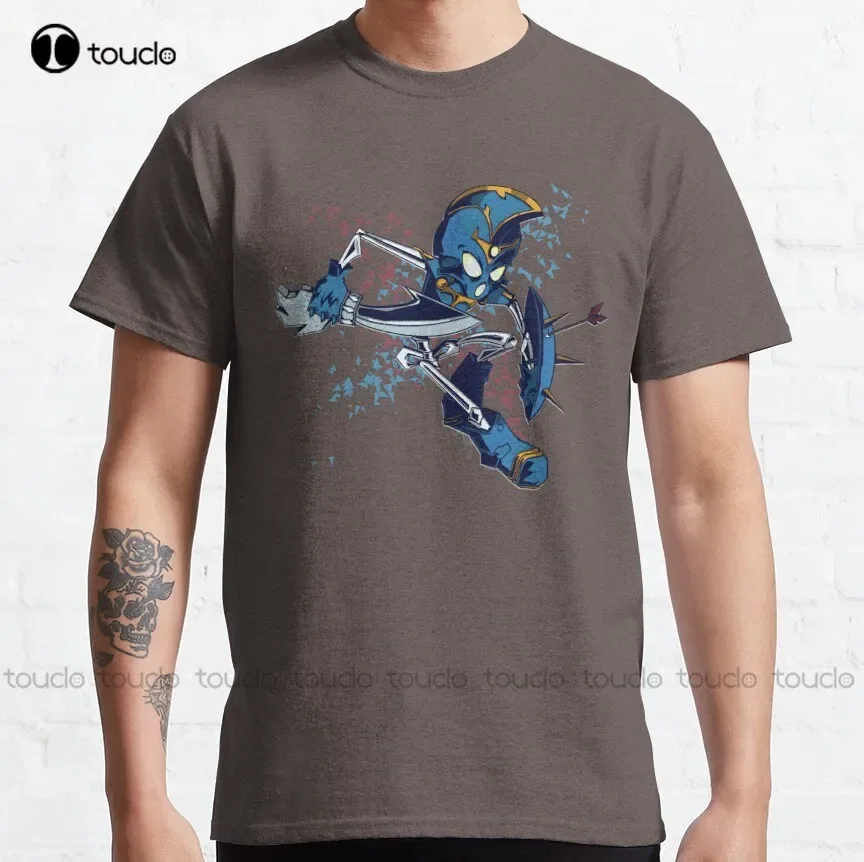 Chop Chop Skeleton, Knight Classic T-Shirt Gym Shirts For Men Outdoor Simple Vintag Casual T Shirts Xs-5Xl Breathable Cotton New