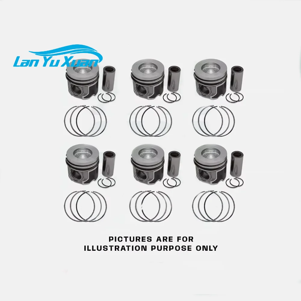 

6PCS Engine Pistons For Jaguar XF & Land Rover Range Rover Sport Discovery 2.7 TDV6 276DT Car Engine Replacement Parts