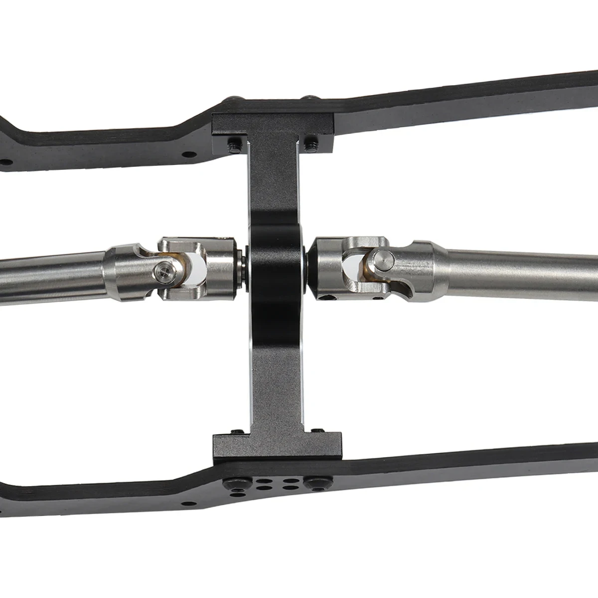 سبائك الألومنيوم 1/10 نقل حالة 70 مللي متر عرض 5 مللي متر D-شكل رمح ل RC الزاحف الغشاش الحفارات MOA 1.9 رمح LCG الهيكل بناء #5