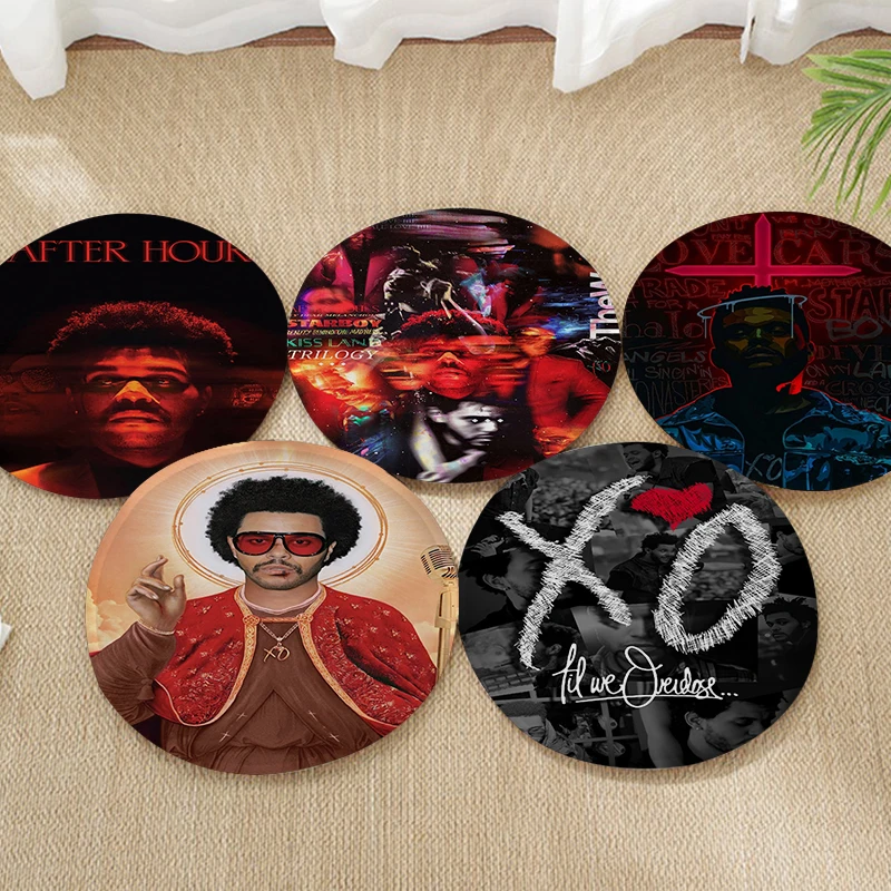 

Rapper The Weeknd Retro Modern Minimalist Style Meditation Cushion Stool Pad Dining Chair Tatami Seat Cushion Anti-Slip Cushions