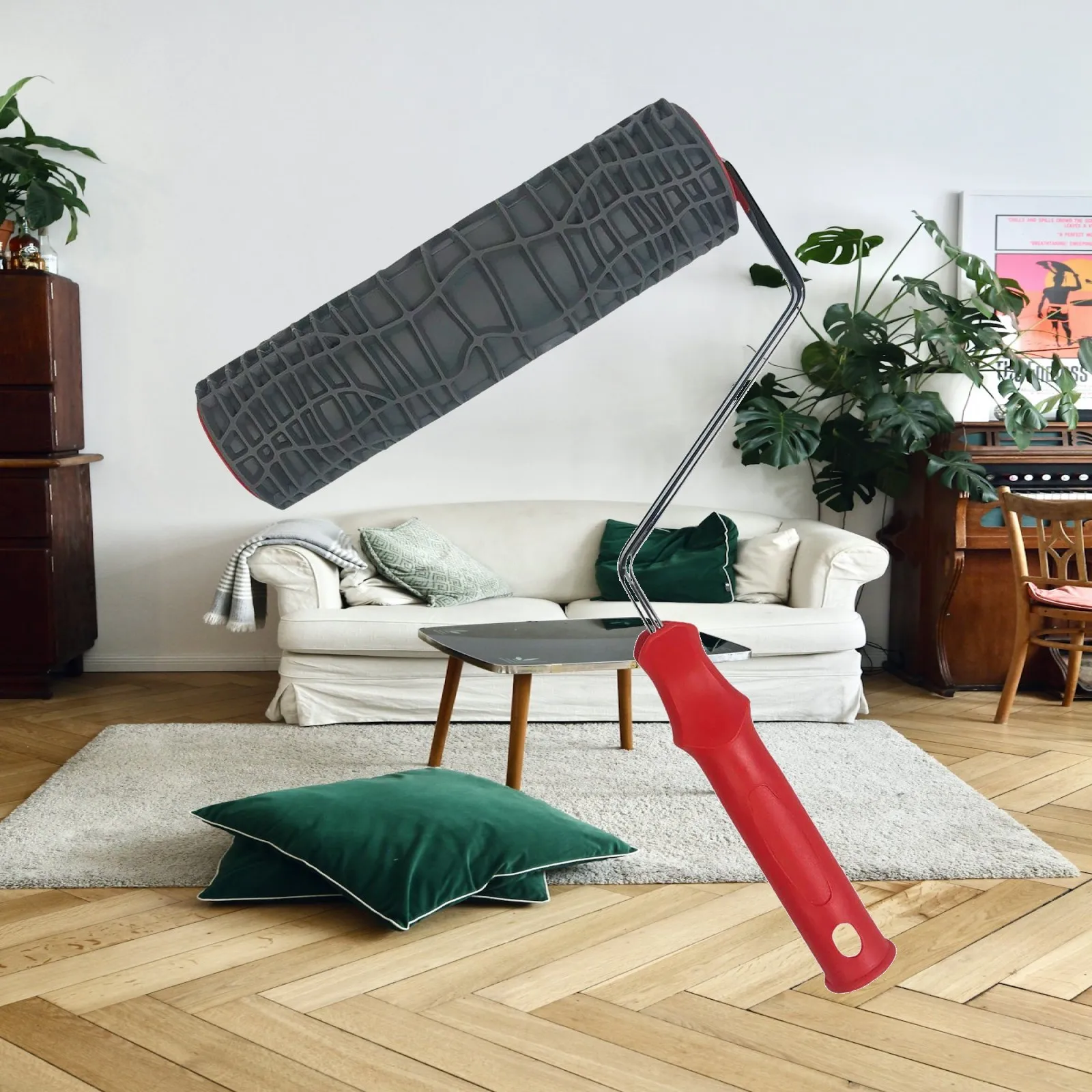 rullo-per-pittura-da-10''-forniture-per-pittura-artigianato-decorazioni-fai-da-te-manico-comodo-multiuso-per-porte-e-mobili-domestici
