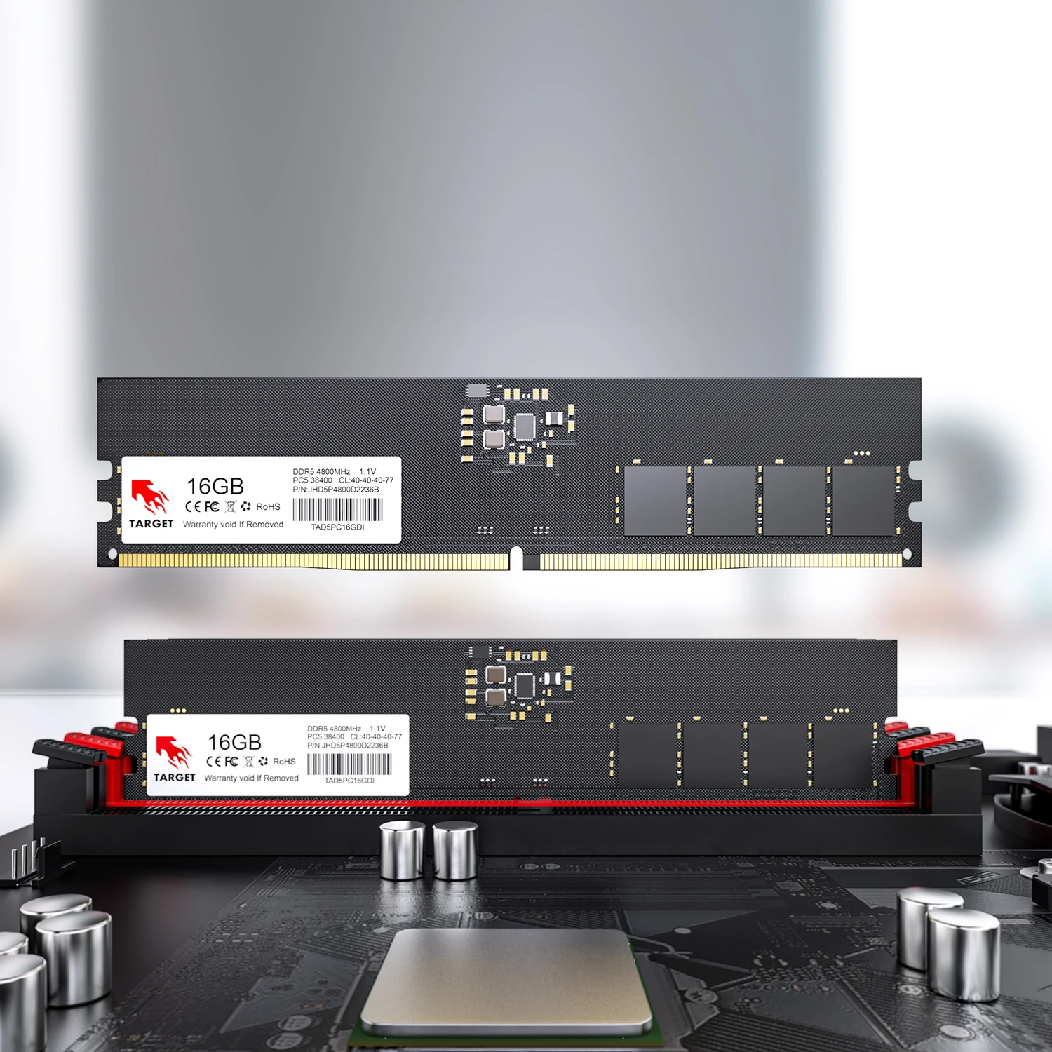 Wholesale High Frequency DDR5 Laptop RAM 16GB 32GB Memory Function For Desktop Application In Stock