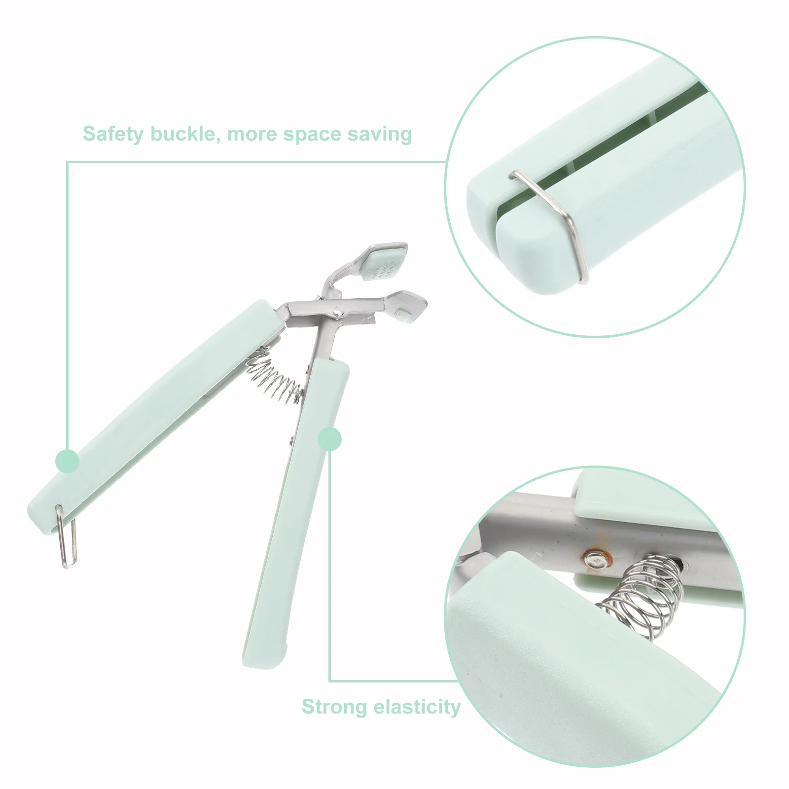 

1Set Stainless Steel Kitchen Tool Bowl Clip Set Anti-Scald Heatproof Plate Gripper Heat Insulation Mat Bowl Gripper Set