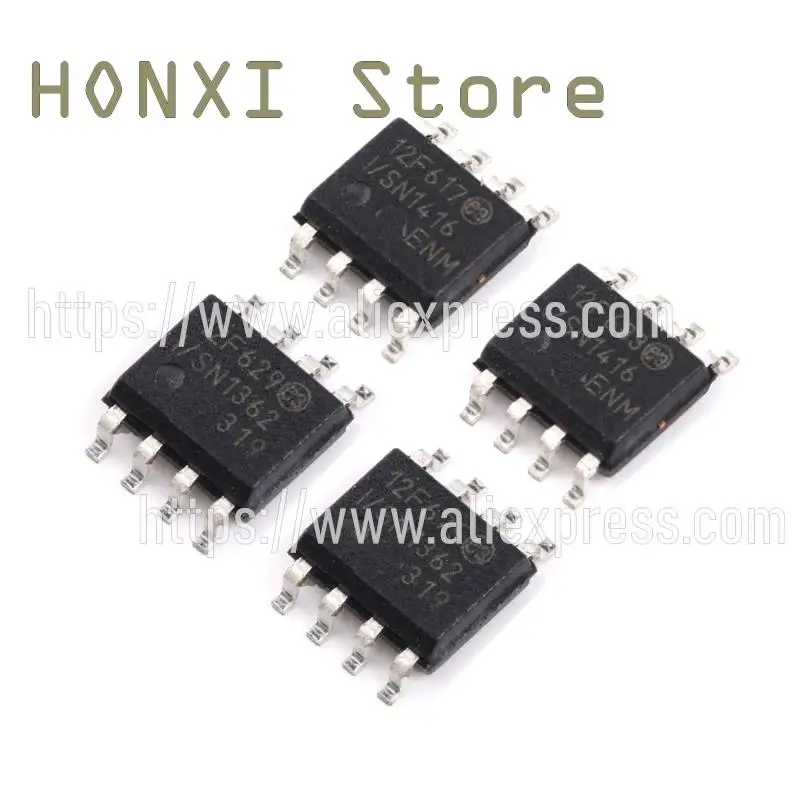 

10PCS PIC12F617 PIC12F629 PIC12F675 PIC12F683-I/SN SOP8 encapsulation 8-bit microcontroller flash microcontroller chips