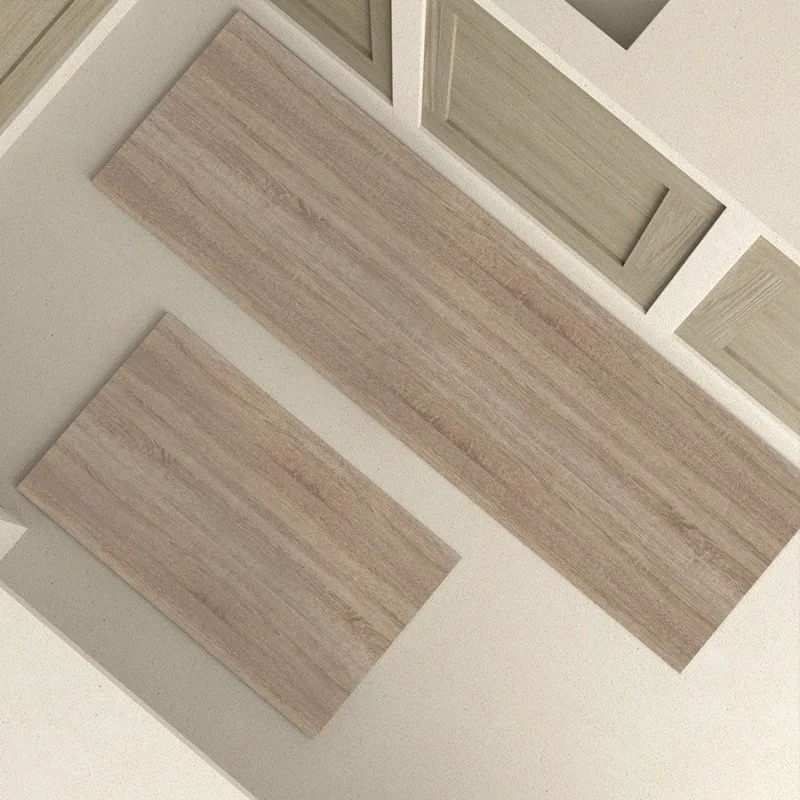 

Kitchen Floor Mat Imitation Wood Grain PVC Leather Carpet Non-slip Oil-proof Easy To Clean Rug Can Be Freely Cut Area Mats