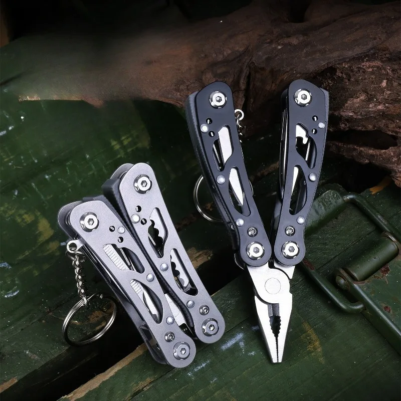 في الهواء الطلق جميع الصلب متعددة الوظائف كماشة صغيرة وظيفة مزيج سكين للفرد كماشة أداة الطوارئ المنزلية كماشة #2