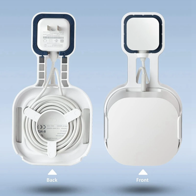 Настенный кронштейн для маршрутизатора Eero 6+ с двухдиапазонной сеткой Wi-Fi 6+, прочный кронштейн для розетки, экономия места, управление проводом