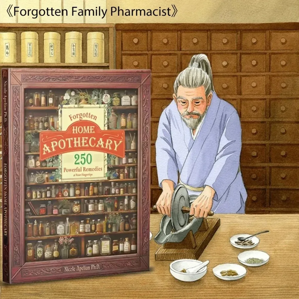 Original Forgotten Home Apothecary Book 250 Powerful Remedies At Your Fingertip Natural Remedies Doctor Book
