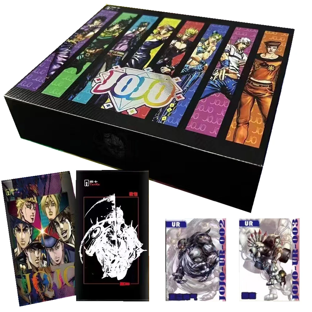 

Genuine JoJo's Bizarre Adventure Cards Collection for Children Teenage Comics Rare Limited Multiple Styles Cards Toys Boys Gifts