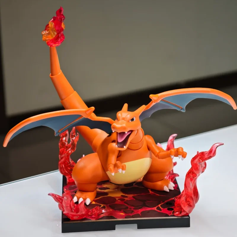 

New Original Blokees Figures Greninja Charizard Assembly Collectible Model Toy Desktop Decoration To Send Friend Birthday Gifts