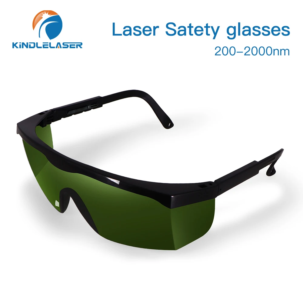 Kindlelaser 200nm-2000nm Laser Safety Eye Protective Glasses for Laser Marking & Engraving with Protect Case