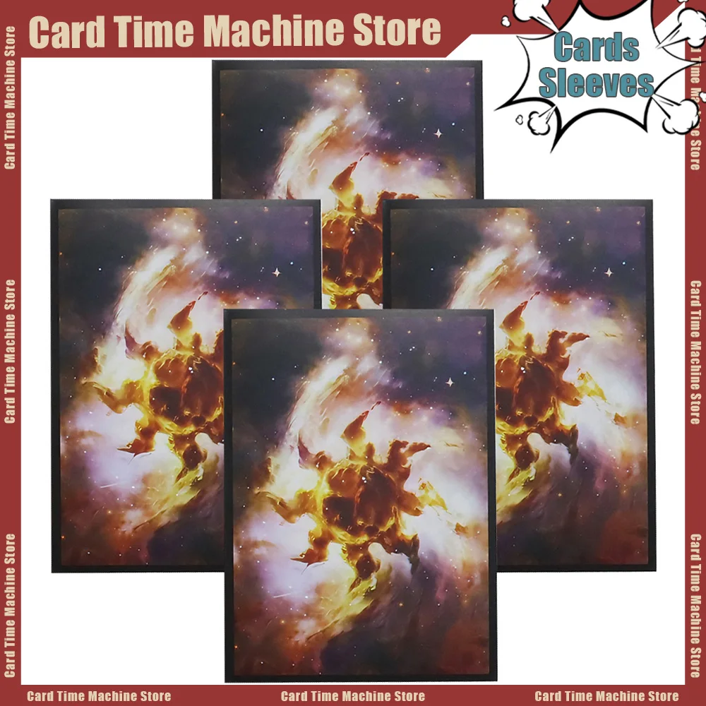 60PCS Plains Card Sleeves No Foil Trading Card Protector Shield Outer Cover Magic 67x92mm Premium Card Sleeve For the fans
