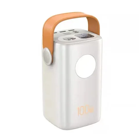 Power Bank 60000 мАч, 100 Вт, сверхбыстрая зарядка, зарядка большой емкости для ноутбука, флэш-зарядка BCAK, мобильный источник питания