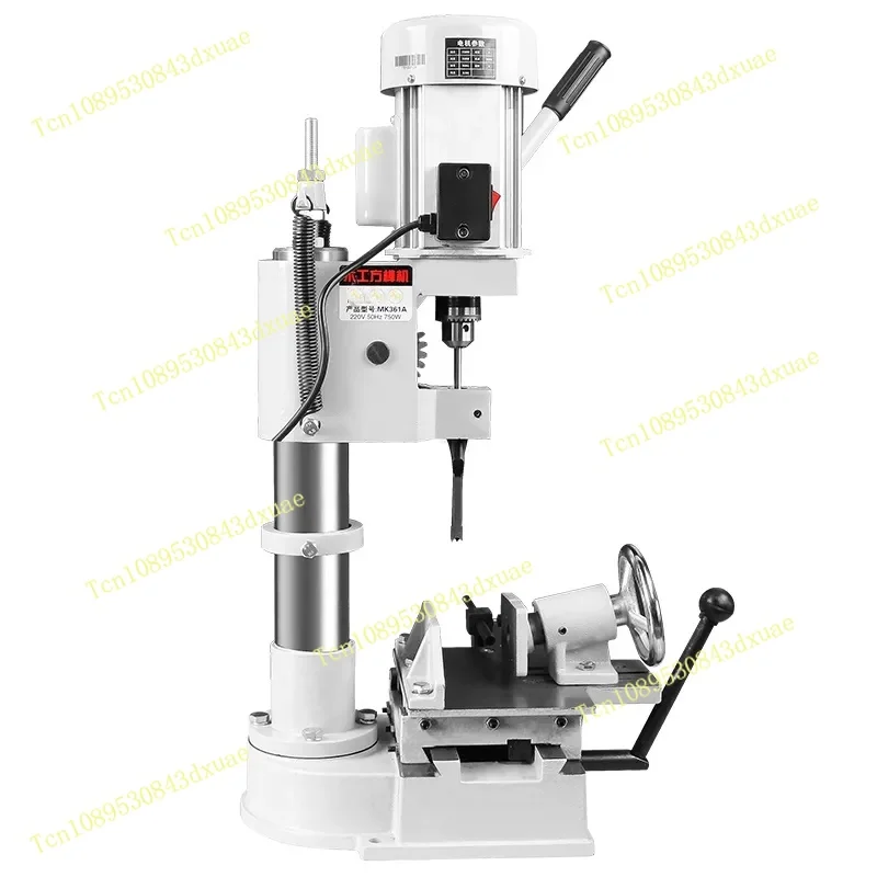 Benchtop Tenon Chisel Mortise Machine for Woodworking MK361A Woodworking Mortise Machine Woodworking Square Mortise Machine