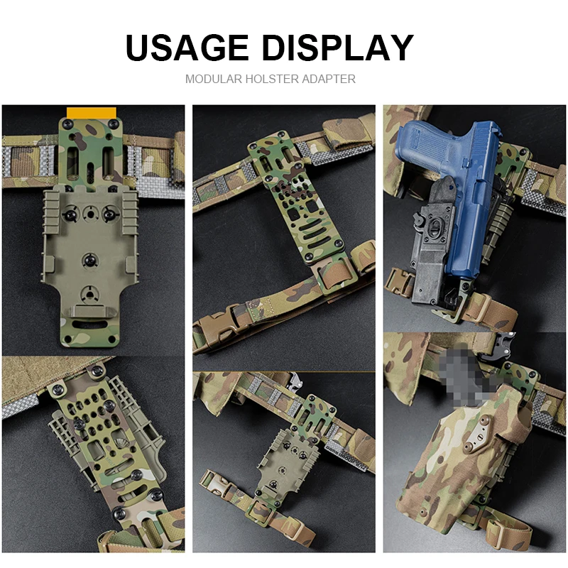 Tactical Modular Holster Adapter Platform fits Popular 