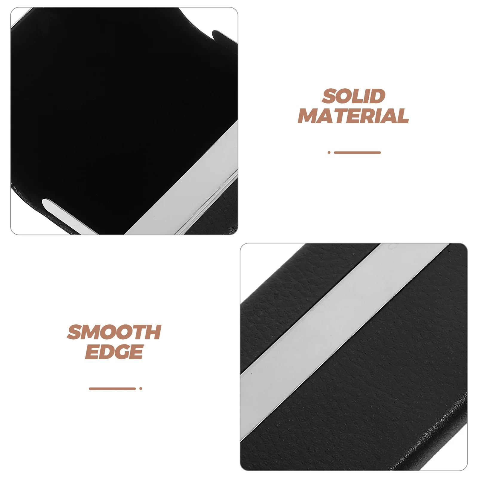 Porte-cartes de visite mince en acier inoxydable, étui Compact en PU, boîte de rangement Portable, portefeuille, organisateur de poche pour cartes de visite