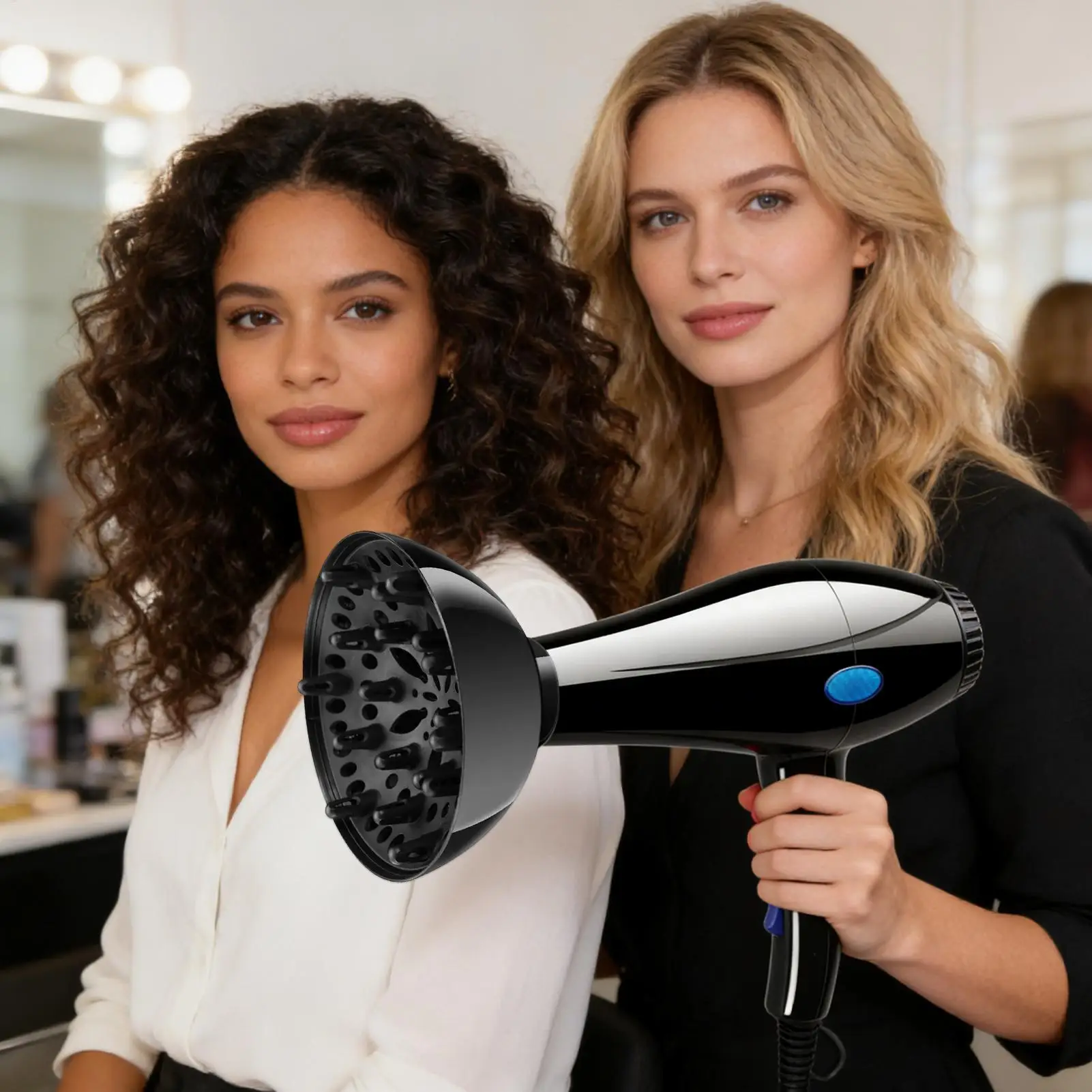 

Blow Dryer Comb Attachment Universal Traditional Lightweight Nozzle Hair Dryer Comb Attachment for Salon Home Styling Dressing