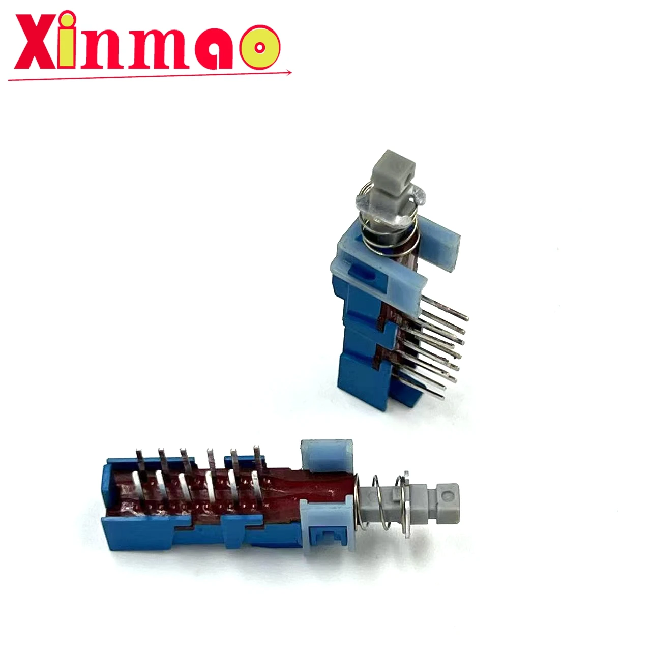 Tke-Self-Locking Power Push Switch, Push Switch, 2*6, 12 Pin, Coréia do Sul