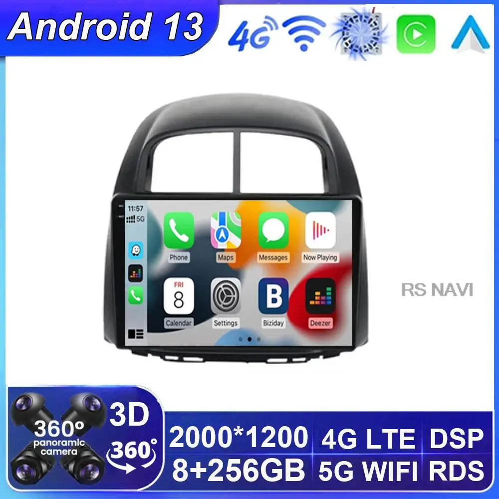 

Android 13 Car Radio for Toyota Passo Daihatsu Boon Sirion Subaru Justy Perodua Myvi Carplay Auto Multimedia Video Player GPS BT