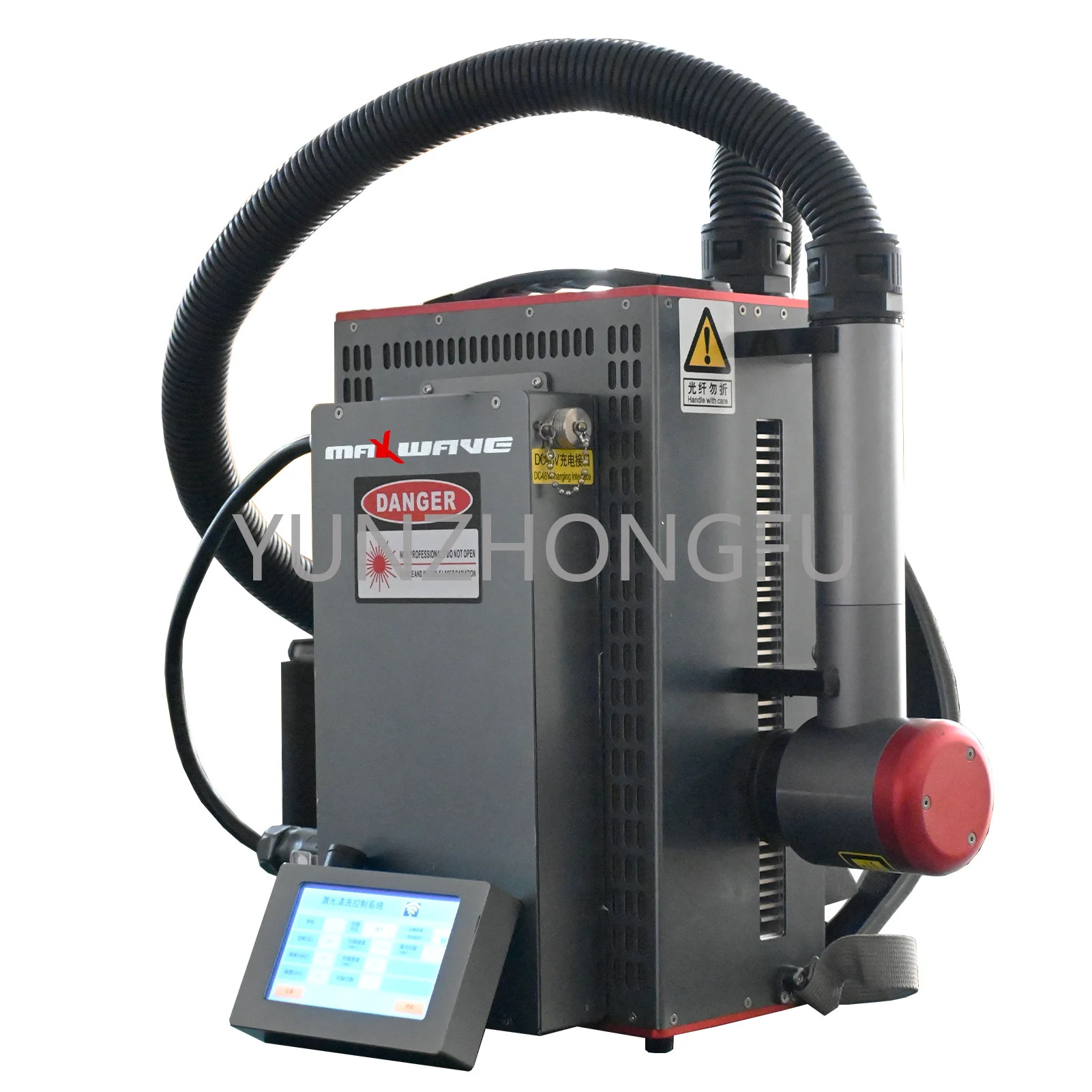 Remover 100w Laser Rust Removal Cleaning Machine High Speed Backpack Pulsed Metal Surface Paint