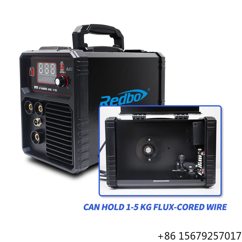 Portable Soldadoras 3 in 1 LIFT TIG MMA Manual Arc CO2 Gasless MIG NBC 270 IGBT Inverter Welding Machine MIG Welders 220V