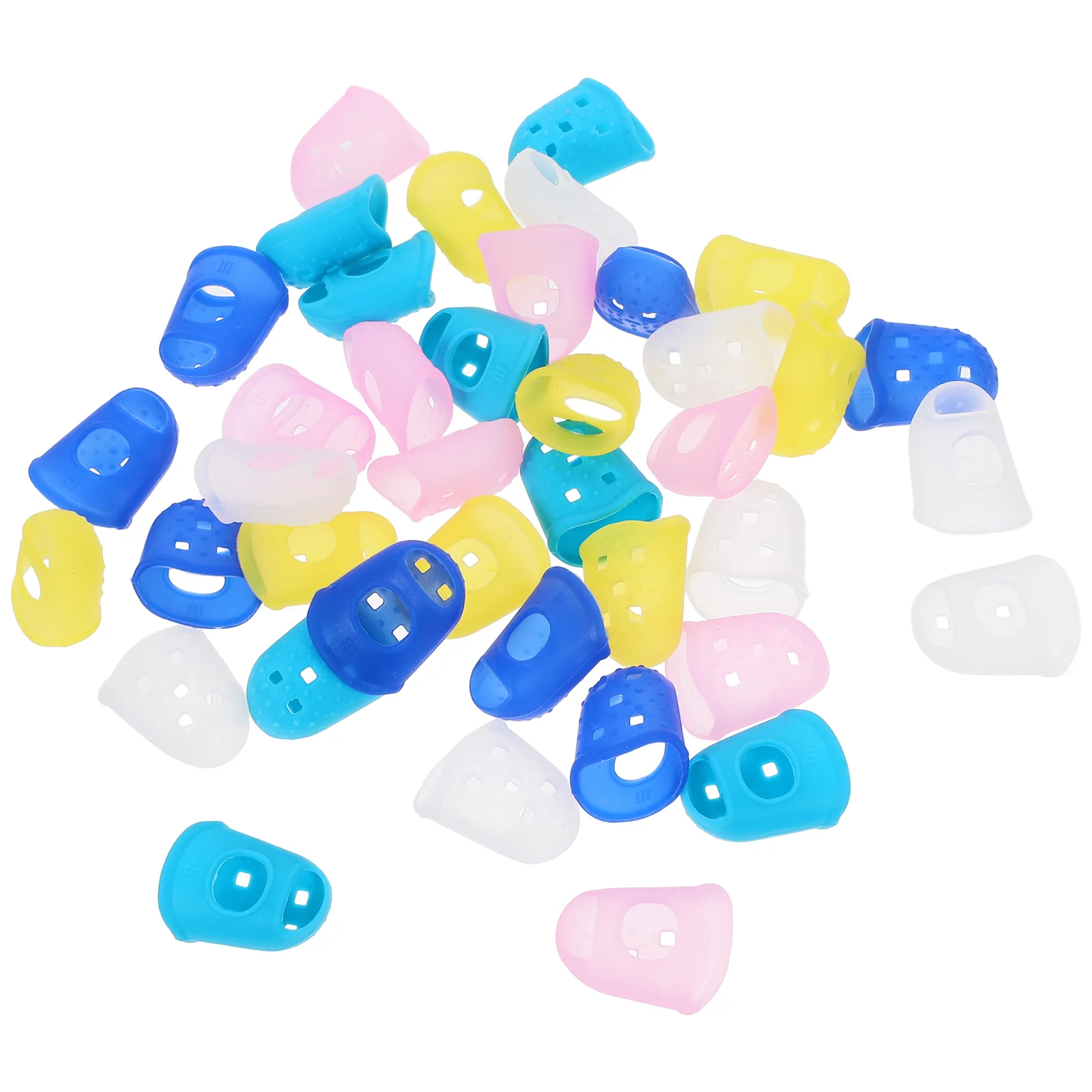 40 szt. Silikonowe nakładki na palce na nadgarstki Nakładki na łóżeczka do liczenia pieniędzy Rękawy dziecięce z żelem krzemionkowym