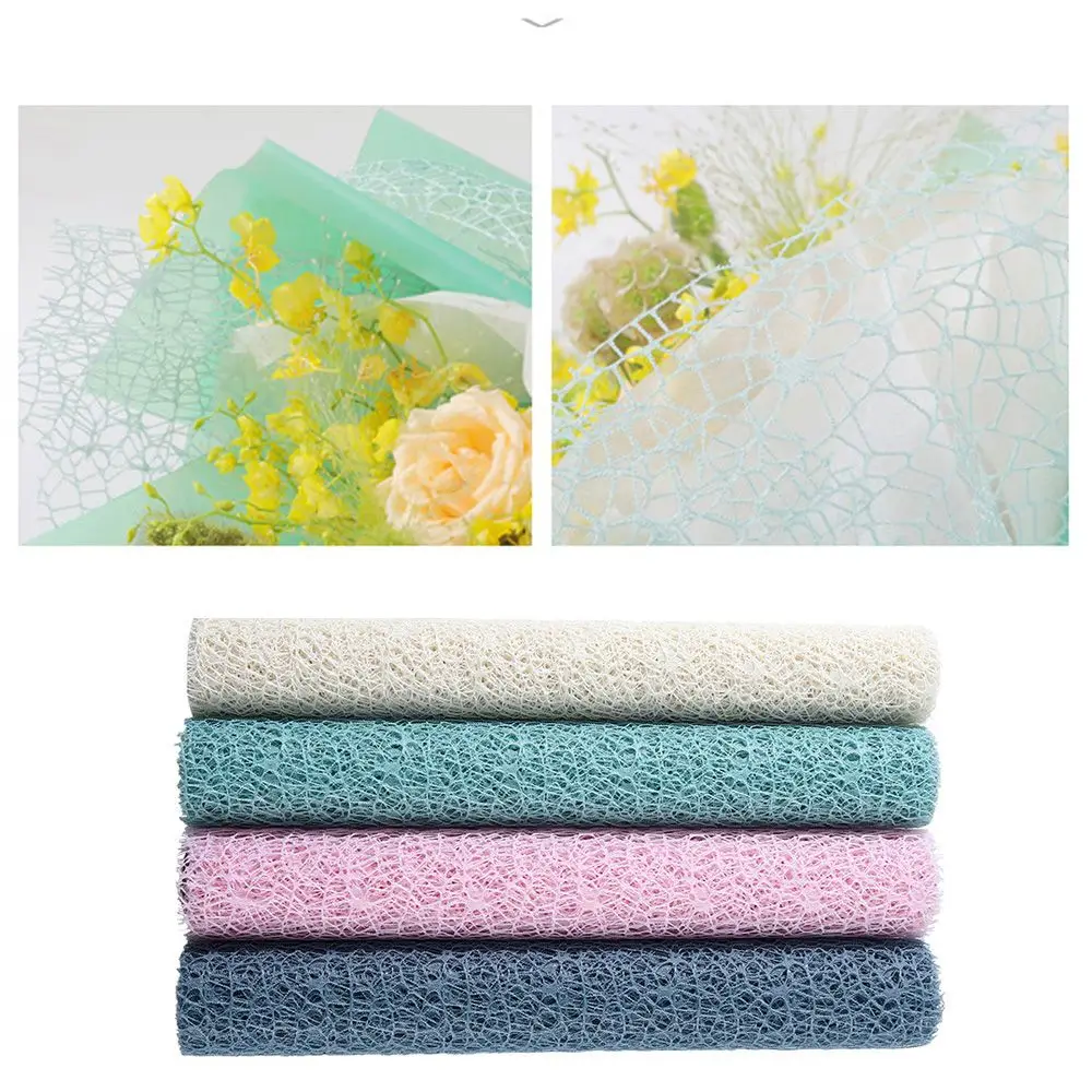 1PC DIY Decorative Round Party Supplies For Birthday Festival Wedding Decoration Bouquet Wrap Wrapping Paper Scrapbook