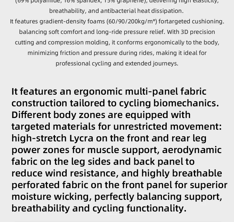 YKYWBIKE Einteiliger Radsport-Skinsuit für Herren Aerodynamischer Profi-Elite-Leistungs-Rennradanzug Fahrradbekleidung mit Shorts – Detail 10