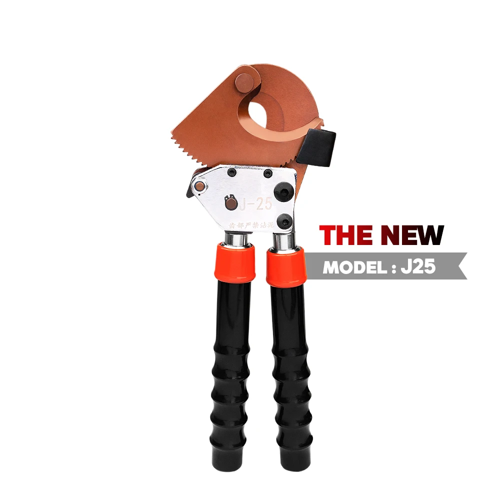 

J25 Hydraulic Tools Ratchet Cable Cutter For ACSR Efficient And Powerful Cable Cutting Tool