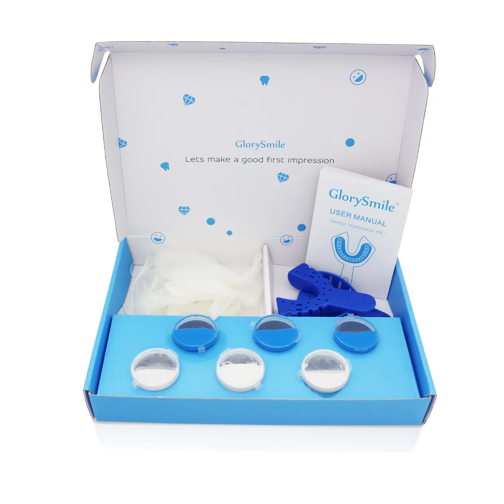 

Dental Impression Material Putty Molding Kit Clinic Use Silicone Putty Dental Impression Trays Kit