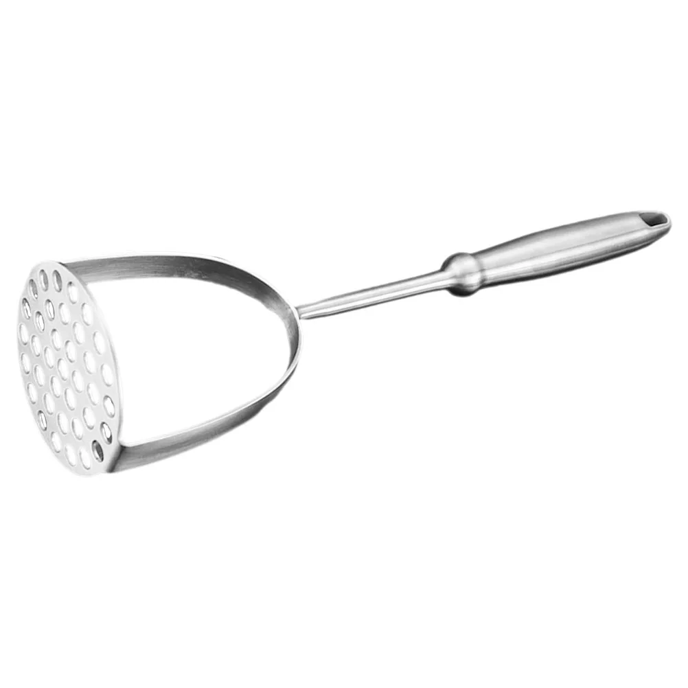 

Stainless Steel Potato Masher Comfortable Grip Kitchen Gadget Vegetable Fruit Mashing Tool Manual Press For Home