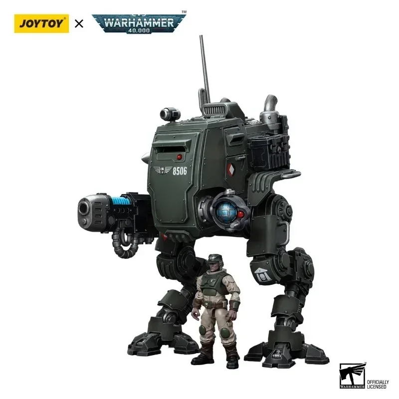 

JOYTOY Warhammer 40K 1/18 Astra Militarum Cadian Armoured Sentinel Action Figure Model Toys Collection Gifts In Stock