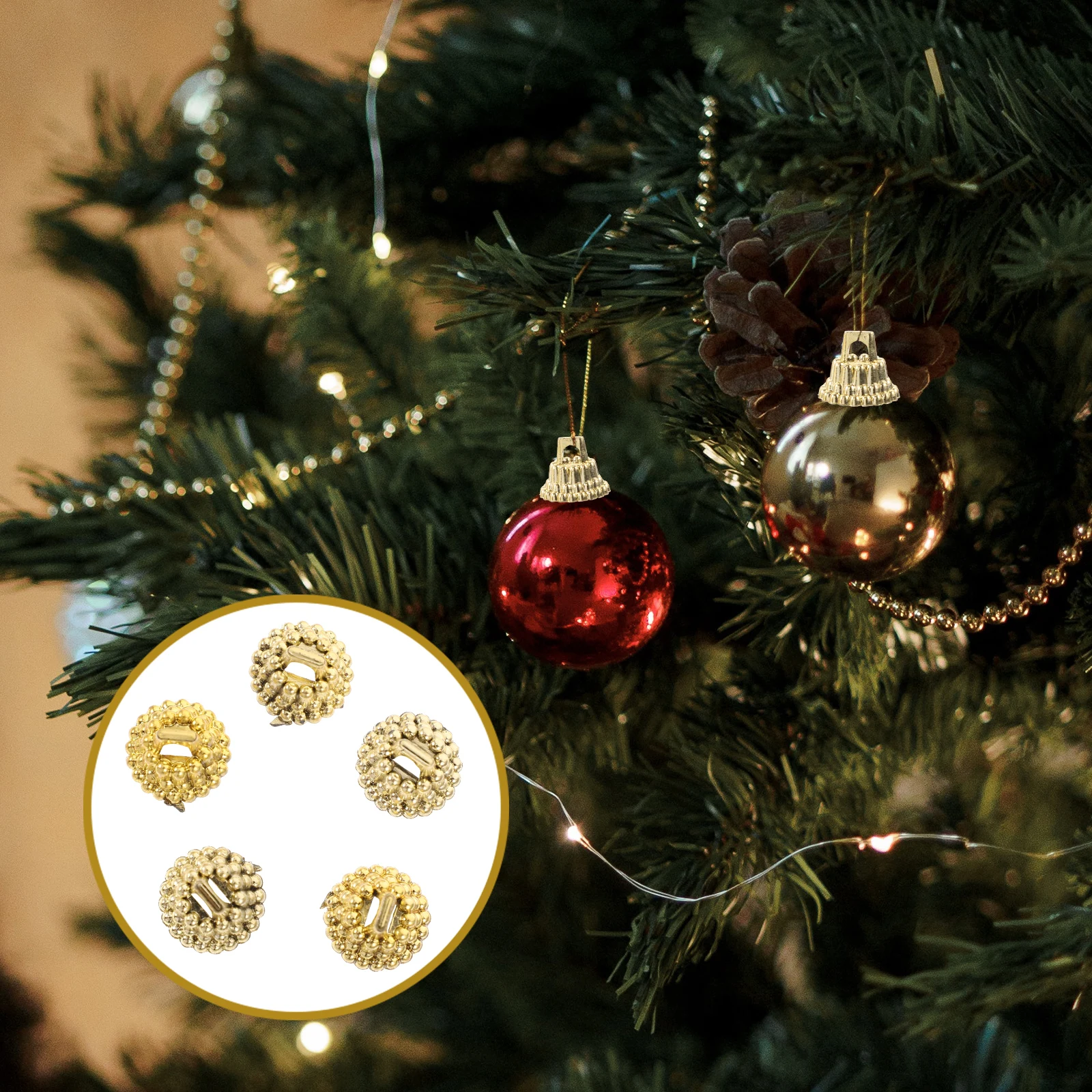 

1 set 1 Set Of Christmas Foams Balls Caps Pendant Covers Diy Decoration Ball Ornaments Accessories Xmas Tree Hanging Crafts End