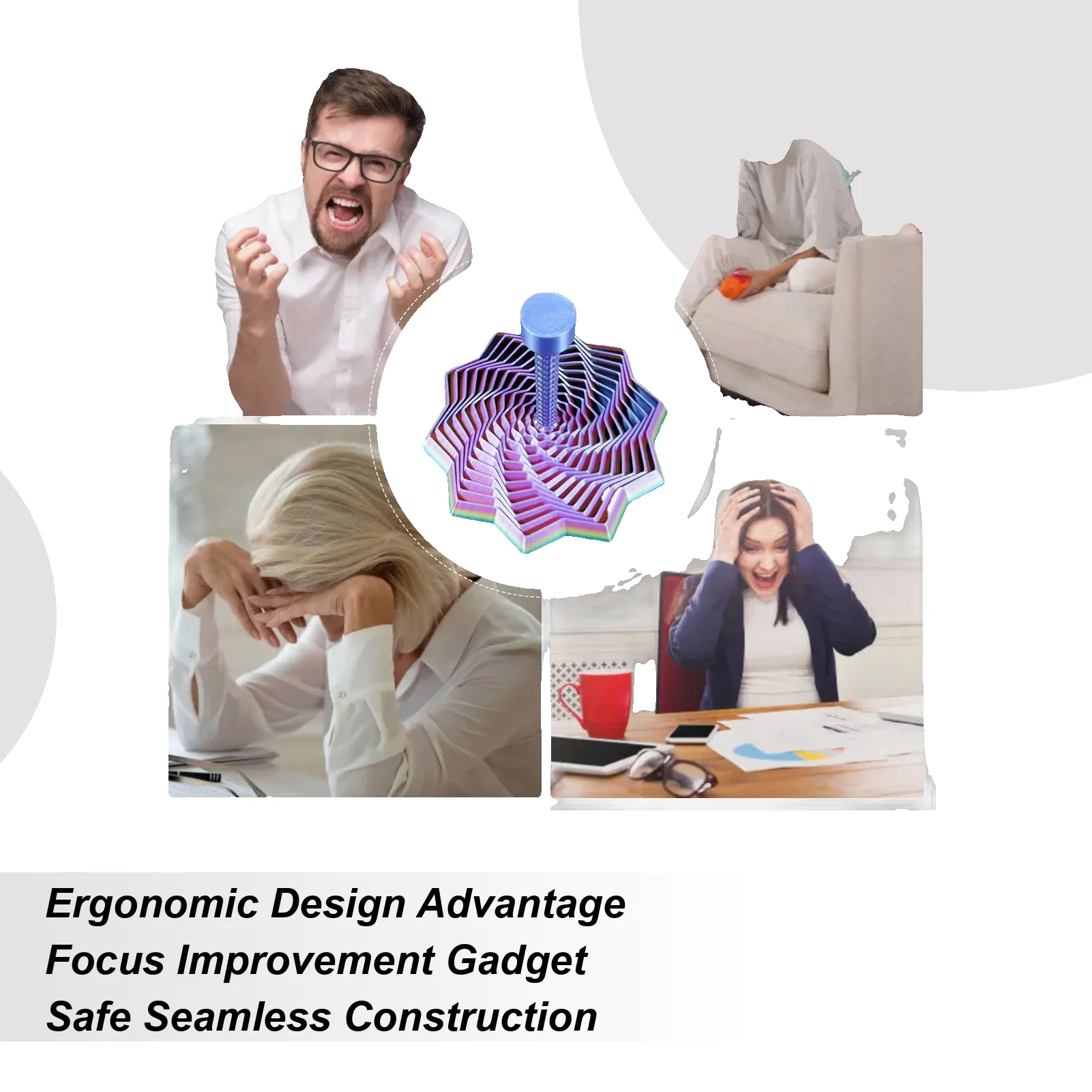 

Сенсорные игрушки, забавные спиральные звезды, 3D печатные сенсорные игрушки со звездами для мужчин, женщин, мальчиков, девочек, молодежи, студентов, письменный стол для жизни