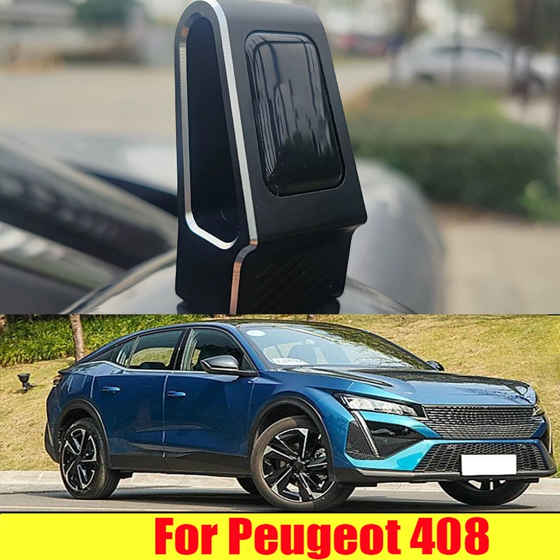 

Central control gear lever head modification accessories automotive interior decoration products For Peugeot 408 2023 2024