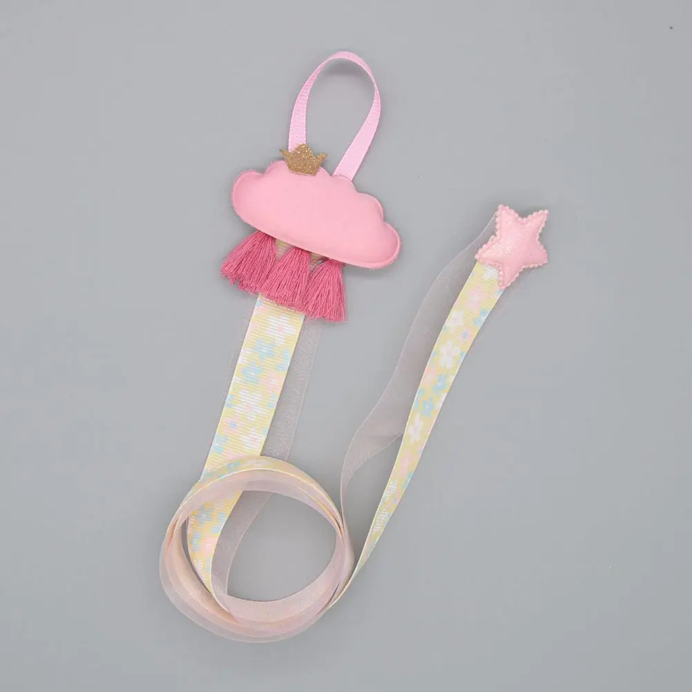 

6 Pcs Hair Accessories Organizer for Children Head Flowers Storage Hanger Ribbon Holder Practical Super Long