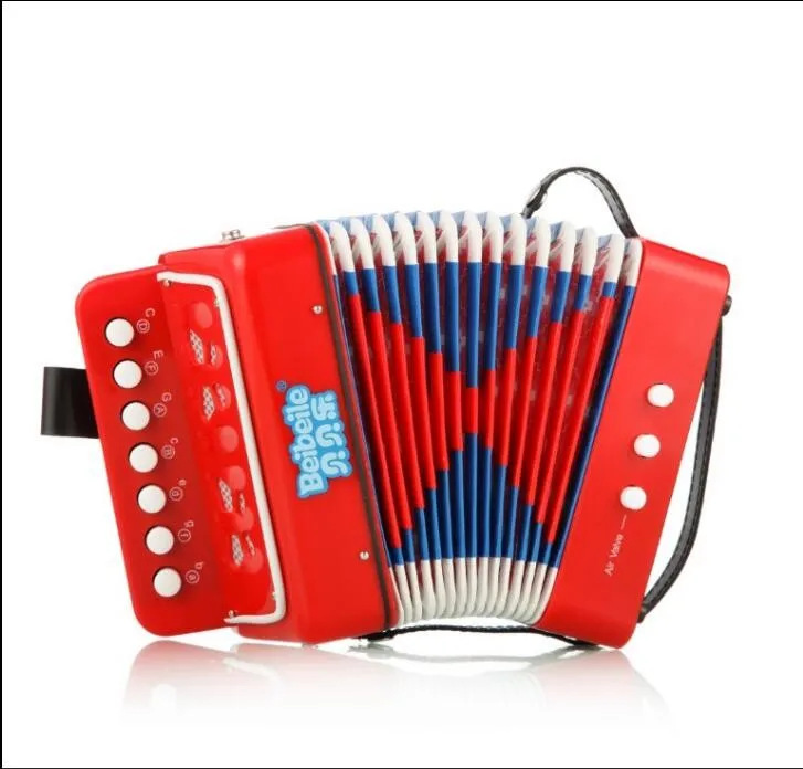 

Children Abs Plastic and Colorful Button Toy Accordion for Promotion