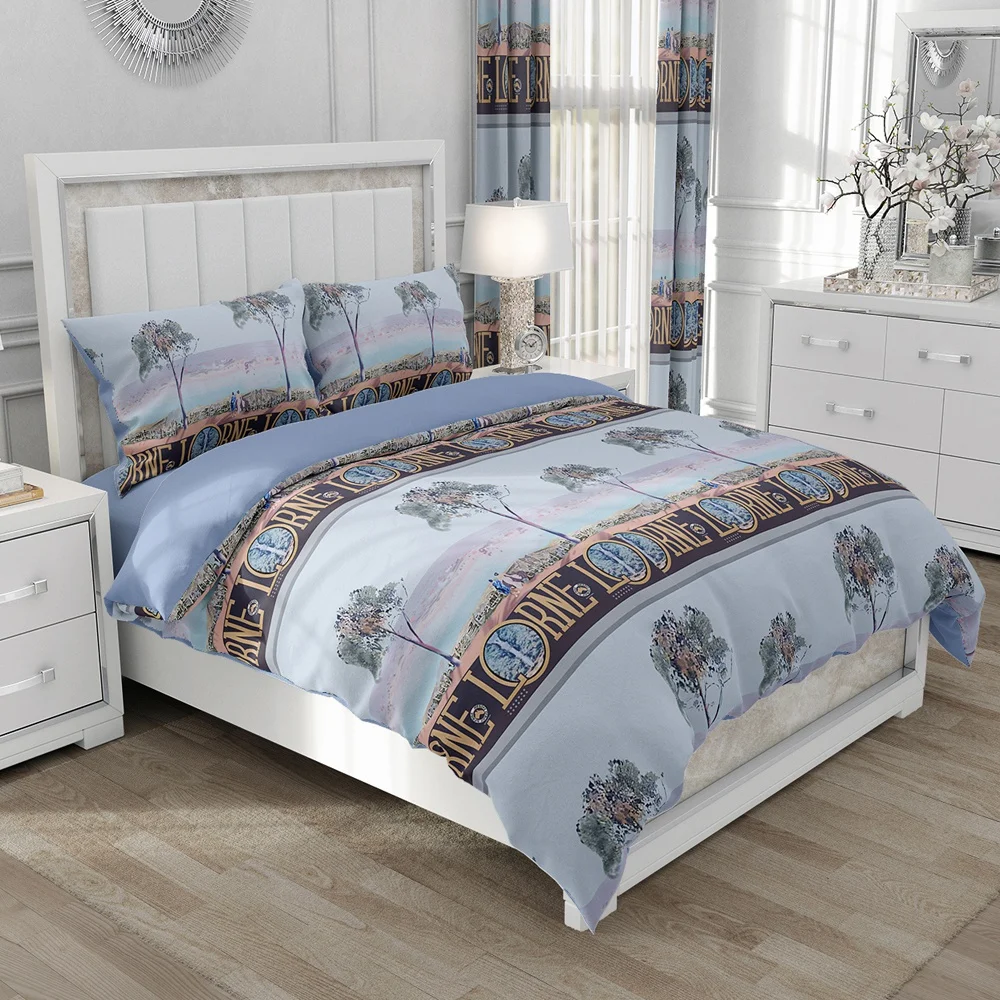 Bedding set King/Queen/Euro/220x240 size Duvet cover set with Pillowcase Nordic bed linen 2x sp Bed Set Bedclothes Pictures